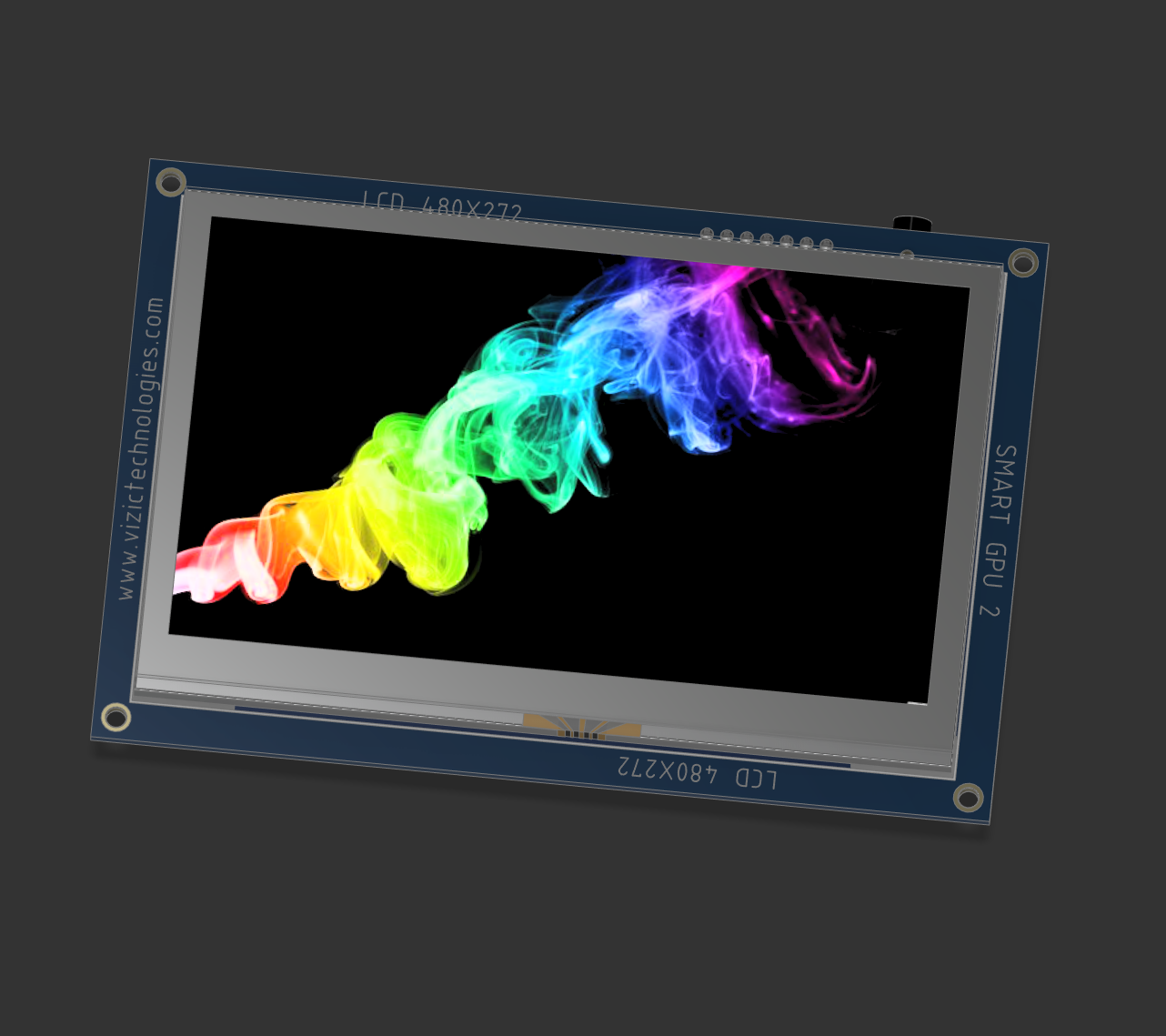 Vizic Technologies Smart GPU 2 4.3英寸液晶显示屏